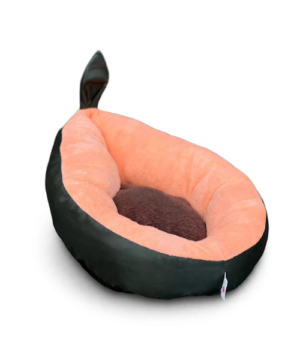 PawsPillow Avocado Plush Cuddler Pet Bed by pawspillow