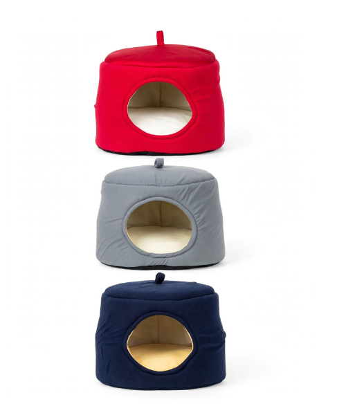 PawsPillow Round Pet Bed Cum House by pawspillow