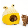 PawsPillow Snail Pet Bed Cum House