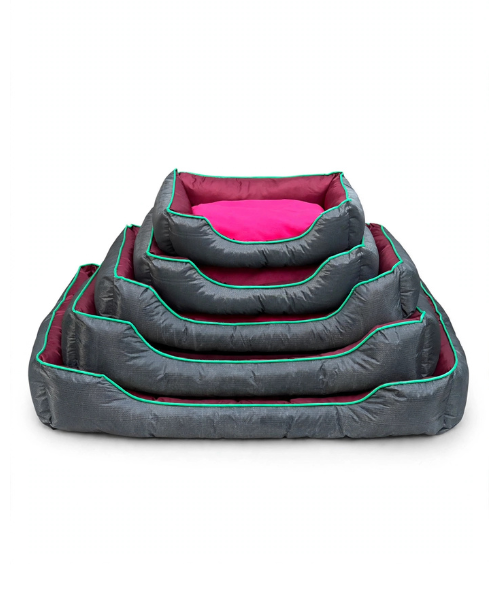 PawsPillow Rectangular Bolster Pet Bed