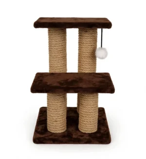 brown_cat_scratching_post brown_cat_scratching_ by pawspillow