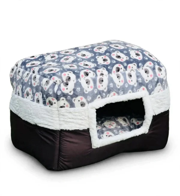 grey_bear_pet_house PawsPillow Igloo Pet House
