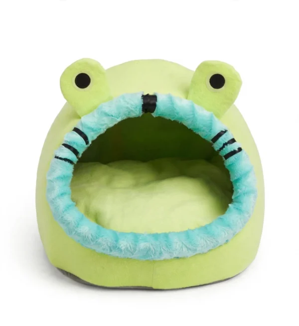 lime_green_frog_pet_bed lime_green_frog_pet_bed by pawspillow