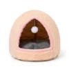 peach_igloo_product PawsPillow Igloo Pet House