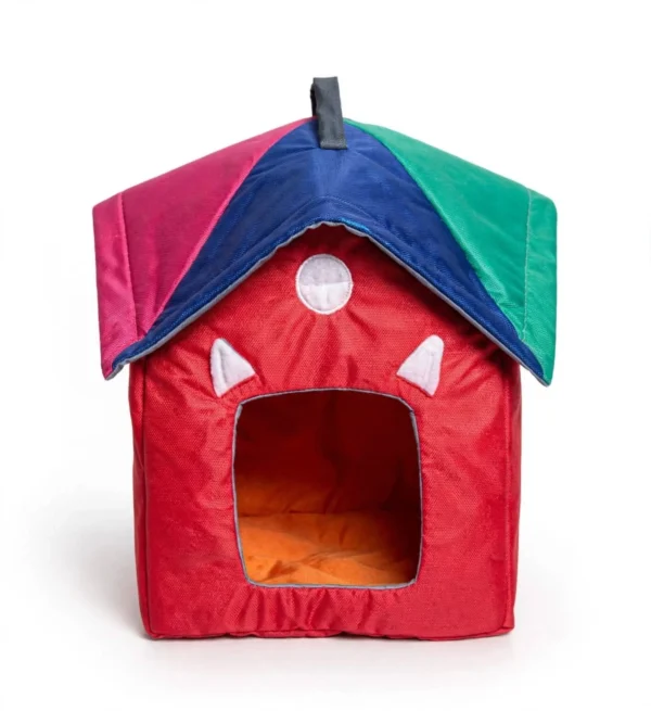 red_umbrella_pet_house PawsPillow Umbrella Pet House for Cat